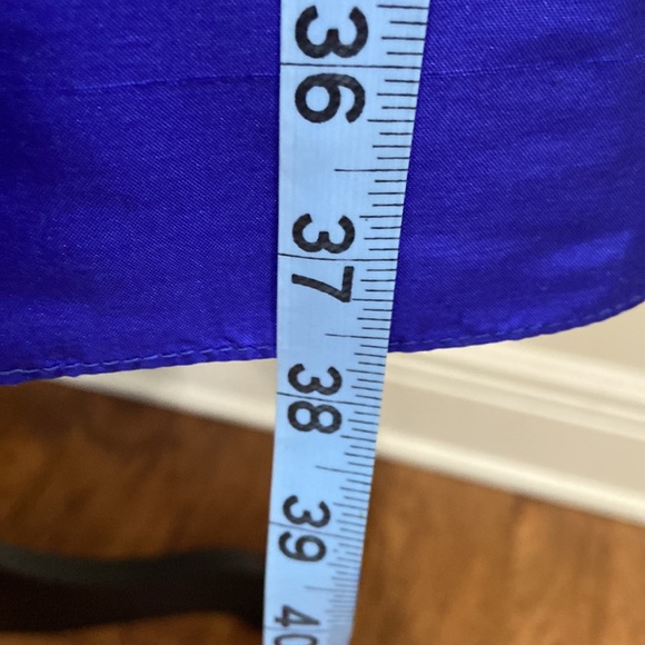TAHARI Arthur S. Levine Royal Purple or Electric Blue Cocktail Dress Sz 8 - Picture 4 of 6